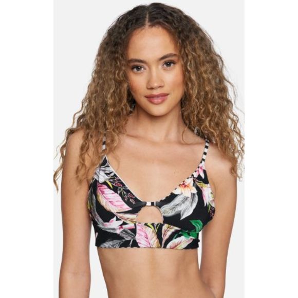 Hurley Other - Hurley Junior's Reversible Bralette Bikini Top Swimsuit Black Size Small
